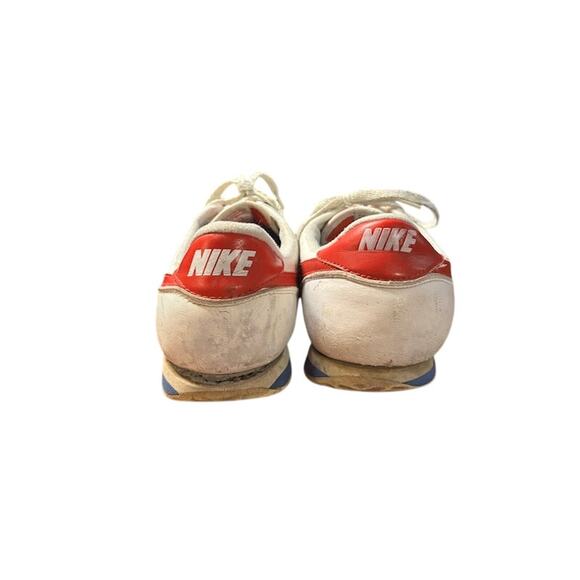 Vintage Nike Cortez sneakers 93-94 Forrest Gump white red and blue mens 10.5 VTG - Picture 9 of 14